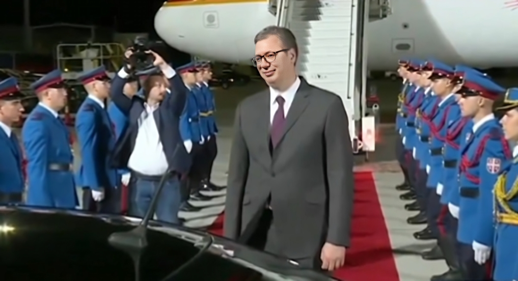 VIDEO Vučić čekao da Scholz ode autom. Scholz sjedio u autu, Vučić nije znao što bi