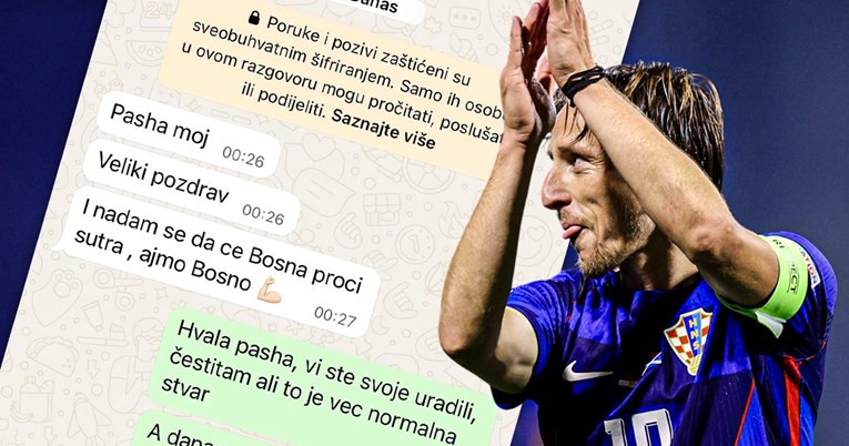 Modrićeva poruka legendarnom bh. komentatoru: "Paša moj, veliki pozdrav. Ajmo Bosno"