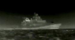 Ruski ratni brod oštećen u napadu drona na Krim. Šire se snimke trenutka napada