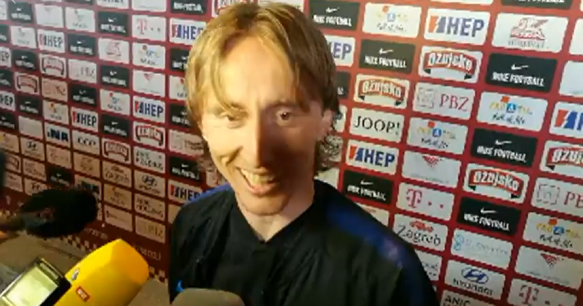 Modrić: Svi smo se naježili kad smo izašli na teren Poljuda