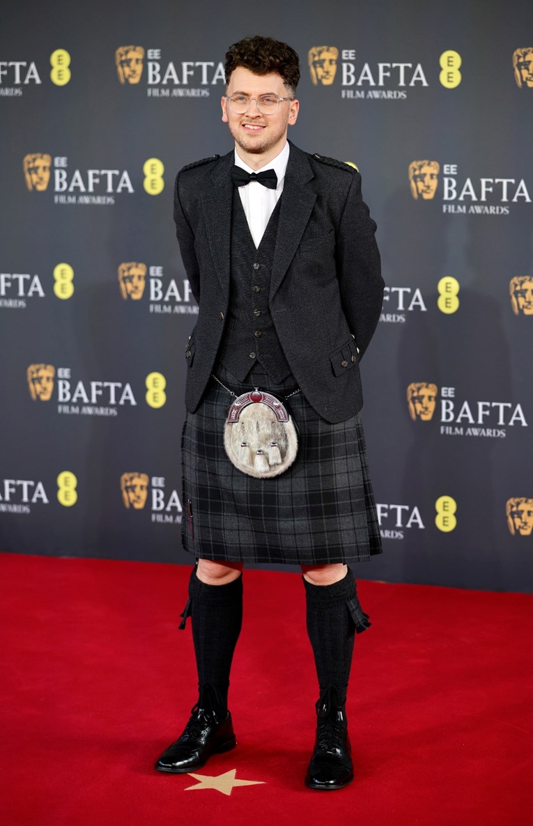 Škotski redatelj na BAFTI se pojavio u kiltu, jedan detalj privukao najviše pogleda