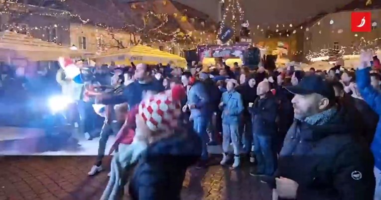 VIDEO Ovako su navijači u Zagrebu reagirali na Perišićev gol za izjednačenje