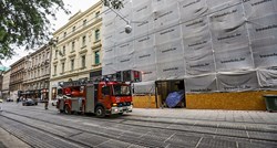 Zgrada u centru Zagreba, čiji se dio jučer urušio, obnavlja se nelegalno