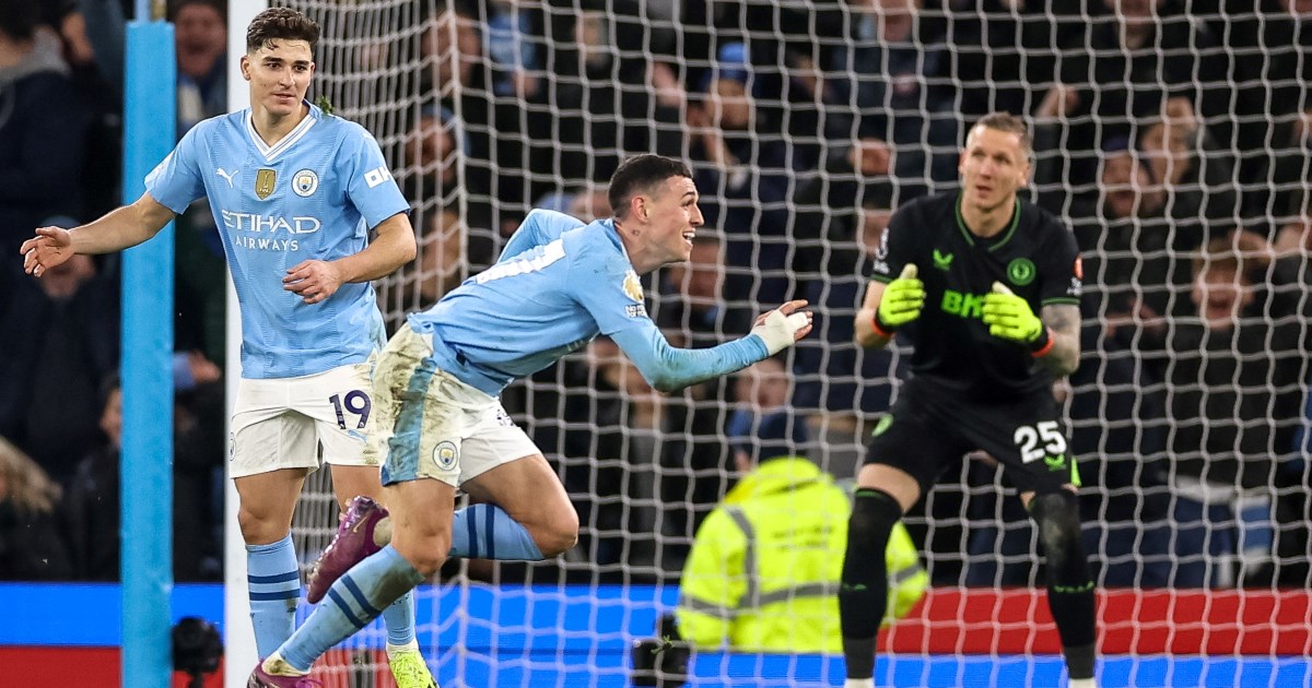 City uz hat-trick Fodena deklasirao Aston Villu, Arsenal barem privremeno na vrhu
