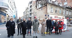 Članovi udruge SOS Zagreb u centru grada zapalili svijeće za žrtve Zakona o obnovi