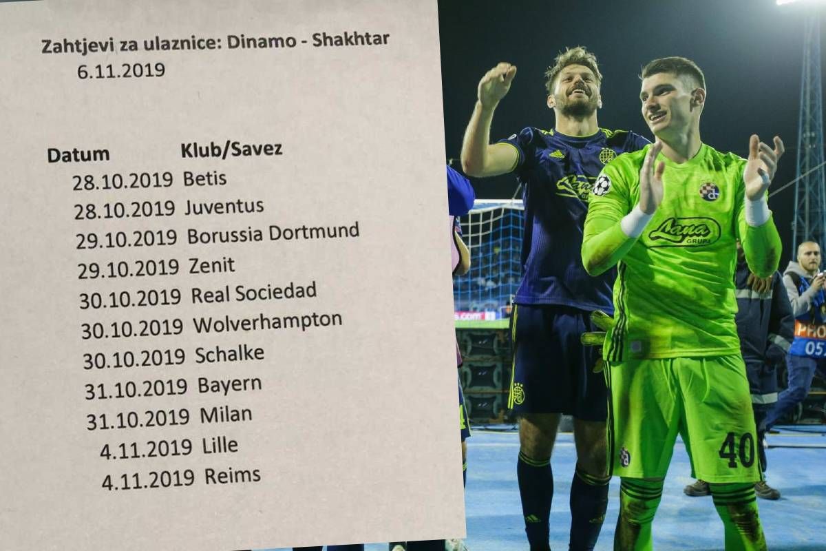 Dinamovce snimaju skauti Bayerna, Juventusa, Borussije...