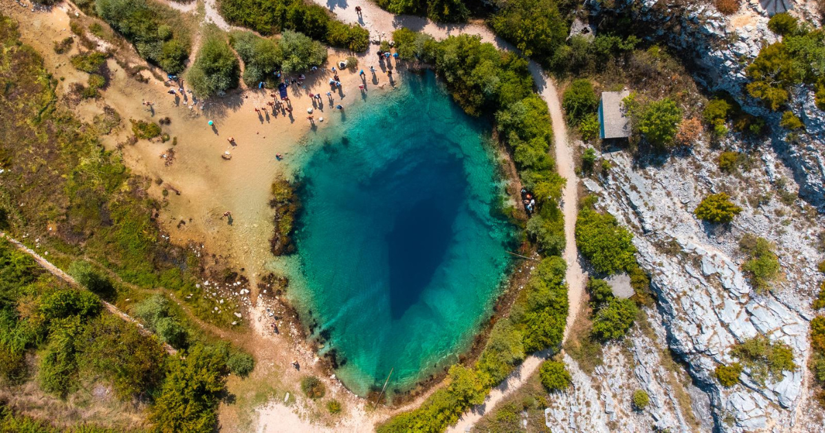 FOTO Ovako izgleda izvor rijeke Cetine iz zraka