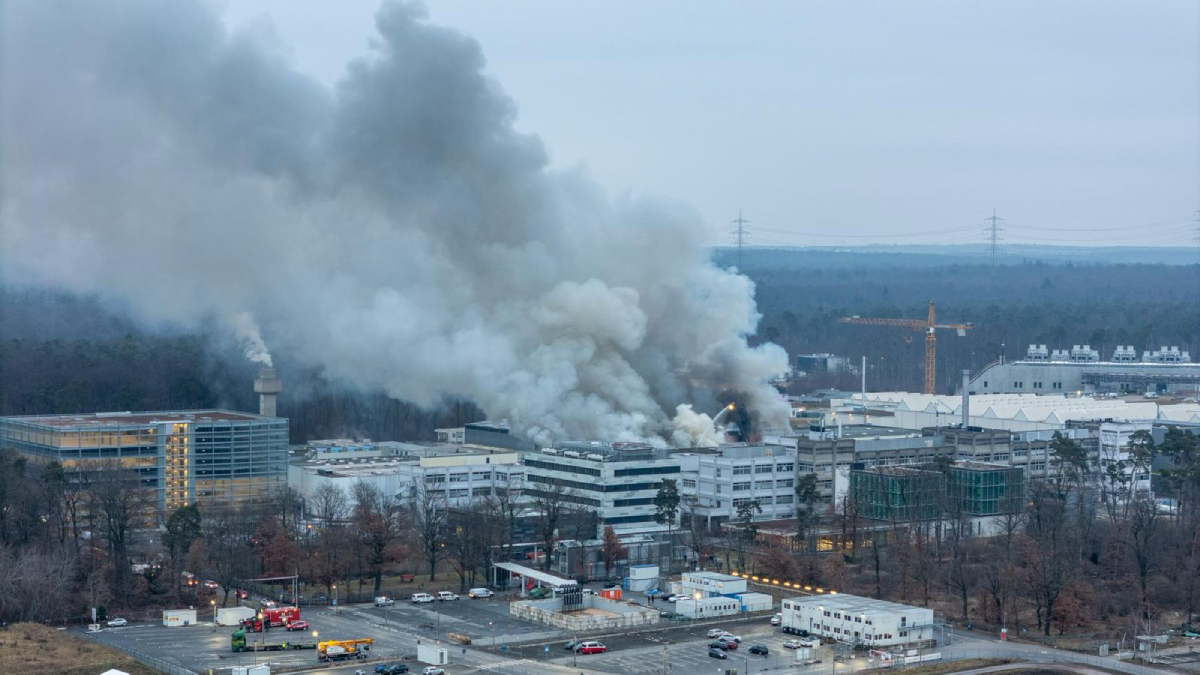 Velik požar u Njemačkoj, zapalio se akcelerator čestica