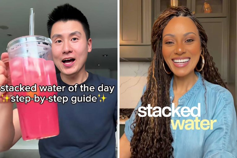Što je "stacked water"? Nutricionisti progovorili o viralnom trendu hidratacije