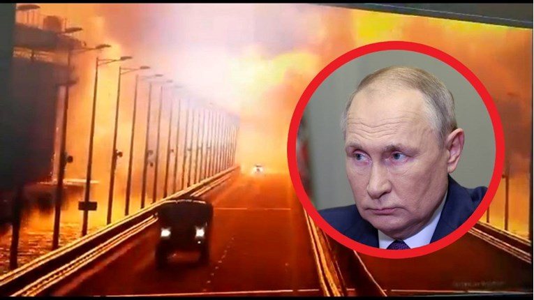 Putin: Ukrajina je napala Krimski most. Ovo je teroristički čin s jednim ciljem