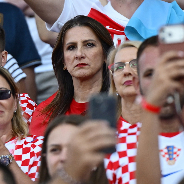 Davorka Dalić snimljena na tribinama u Torontu