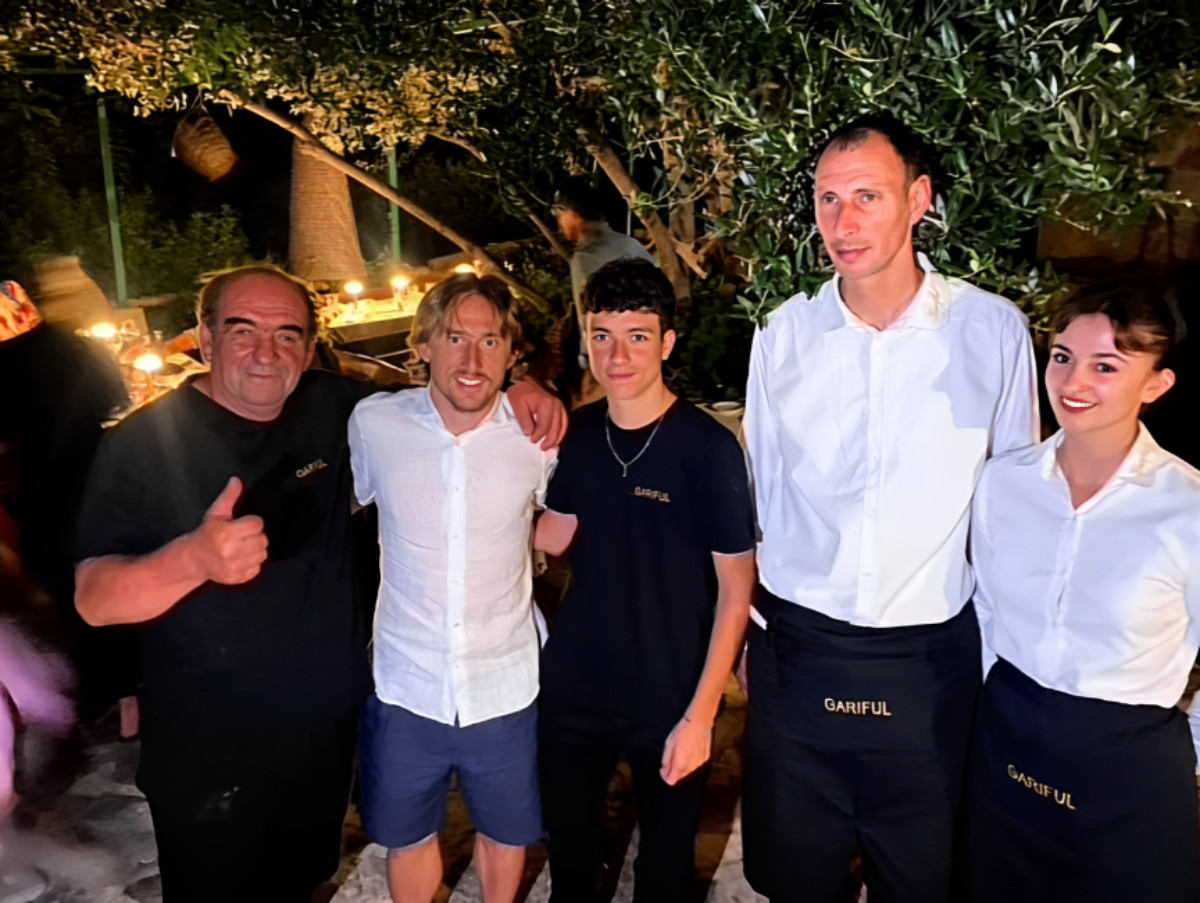 Osvanula snimka Modrića na odmoru, kuhalo mu osoblje luksuznog hvarskog restorana