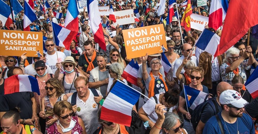 U Francuskoj i Švicarskoj deseci tisuća prosvjednika protiv covid-propusnica