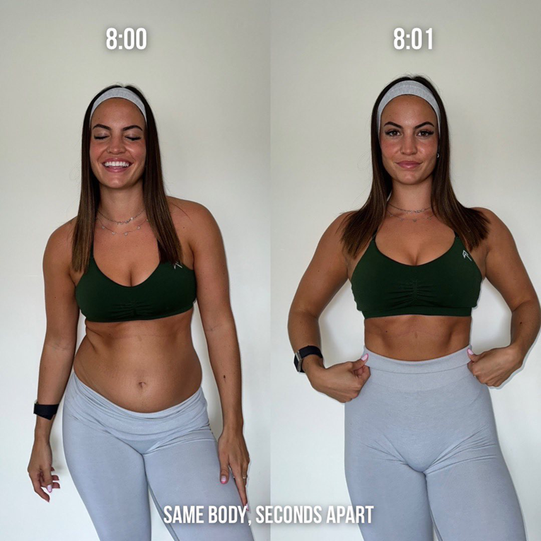Instagram vs. stvarnost: Trenerica pokazala kako joj tijelo izgleda bez poziranja