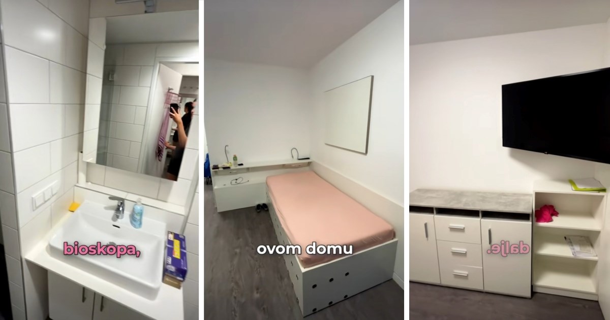 Pokazala kako izgleda soba u studentskom domu u Beču: "Cijena je oko 500 eura"