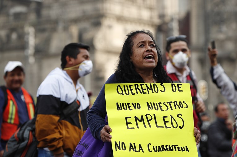 Meksiko u mjesec dana ostao bez više od pola milijuna radnih mjesta