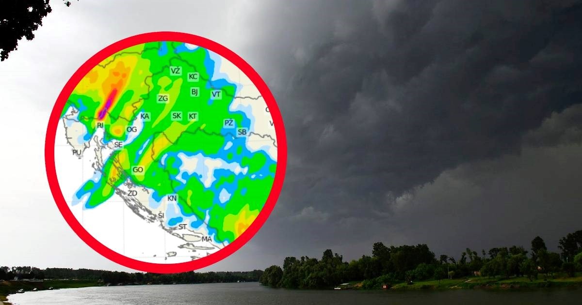 Stižu nova nevremena. Podignut stupanj upozorenja za dvije regije
