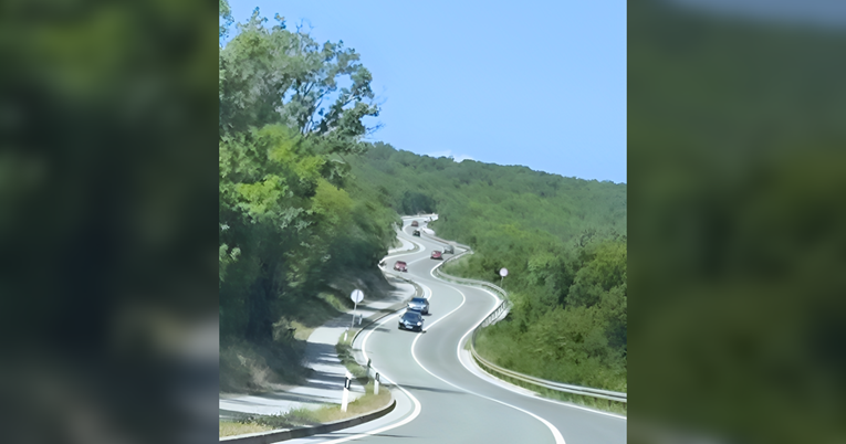3400 lajkova: Pokazala pogled iz auta na cestu između Malinske i Krka, objava je hit 