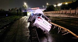U Čakovcu poginuo vozač. Sletio je s ceste, dio metalne ograde prošao kroz auto