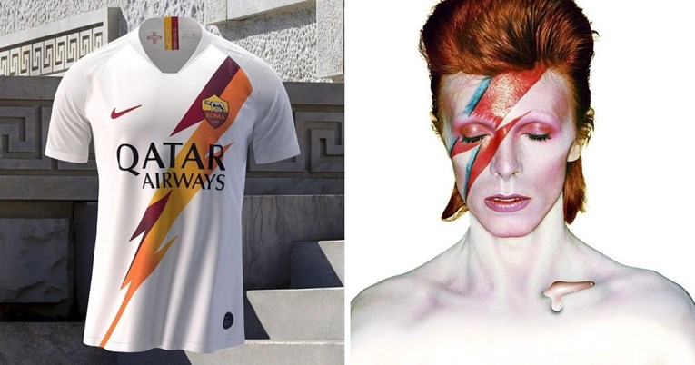 Roma oduševila navijače "dresom Davida Bowieja"