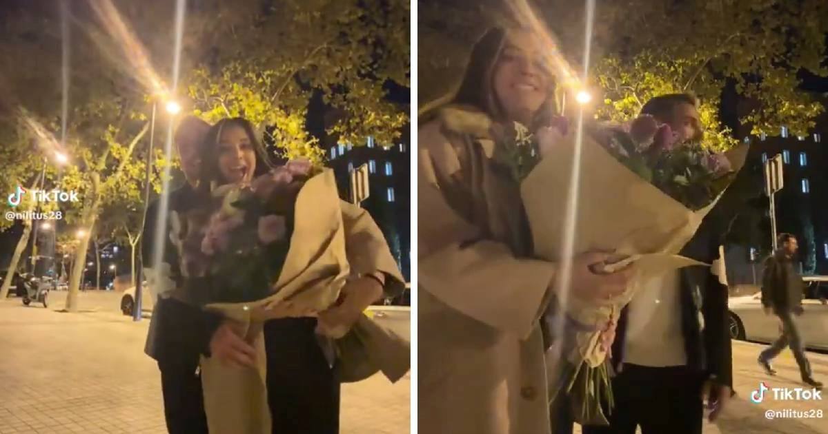 Par snimao romantičnu fotku, u kadar upao slavni nogometaš