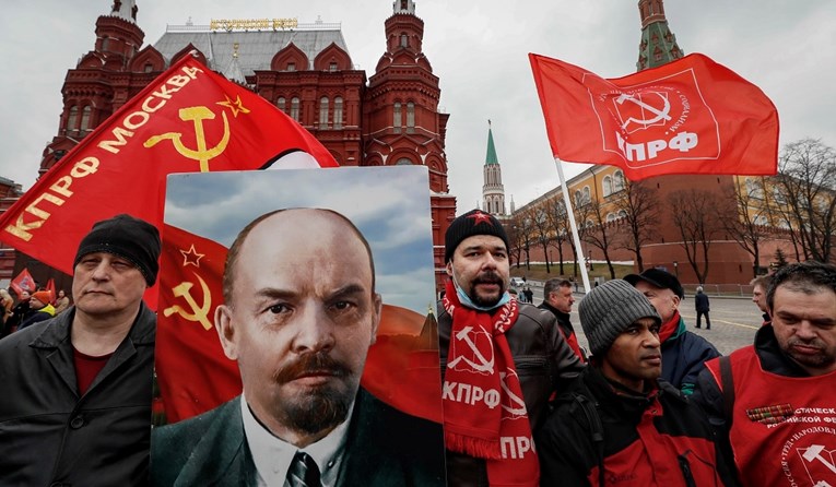 Ruski komunisti slave napad na Ukrajinu i Lenjinov rođendan