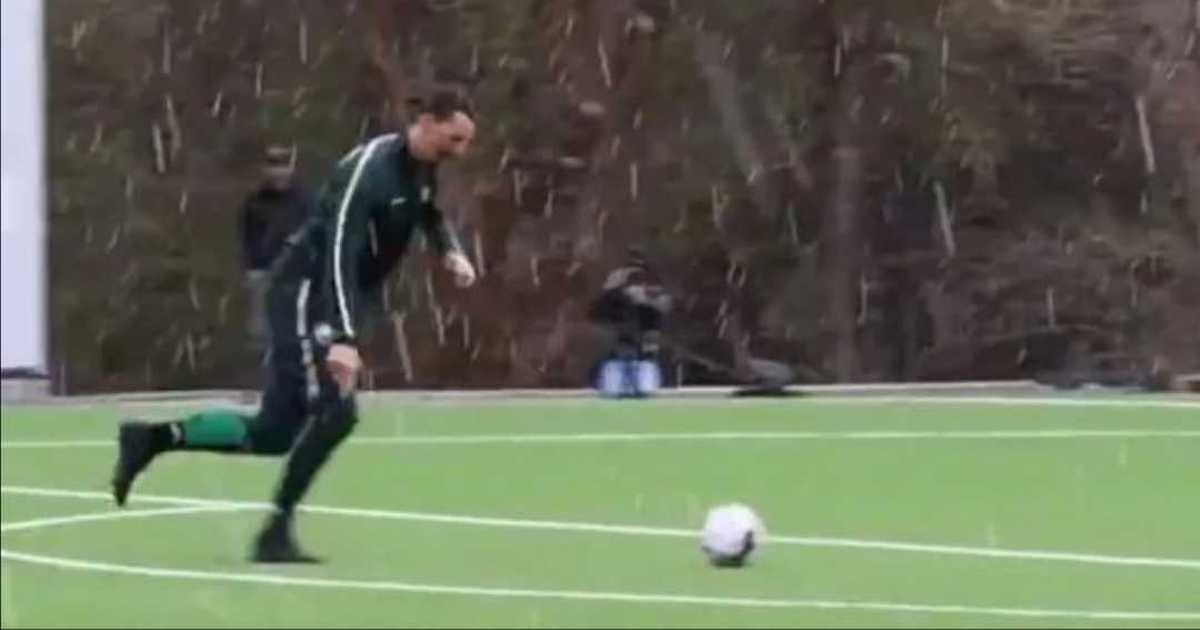 Ibrahimović pobjegao iz Milana. Pogledajte što radi na treningu švedskog kluba