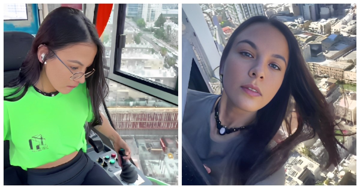 Mislili ste da je upravljanje kranom muški posao? Ova Izraelka će vas razuvjeriti