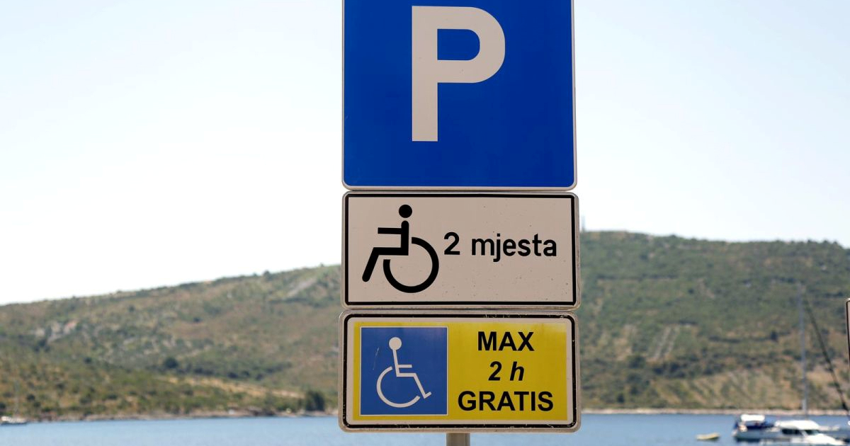 Sutra u Splitu pojačani nadzor parkirnih mjesta za osobe s invaliditetom