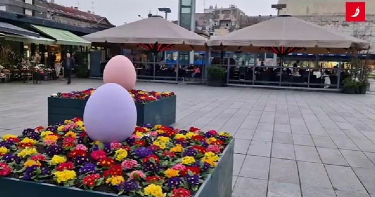 VIDEO Pogledajte kako je ukrašen zagrebački Kvatrić ususret Uskrsu