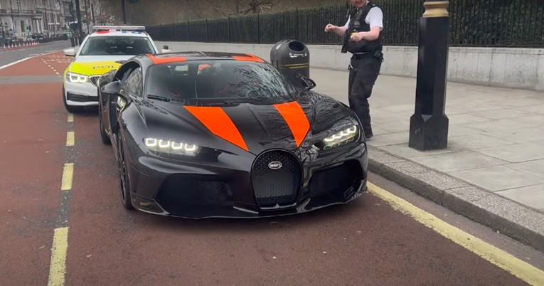 VIDEO Policija zaustavila Bugatti vrijedan 3.5 milijuna eura, poznat je i razlog