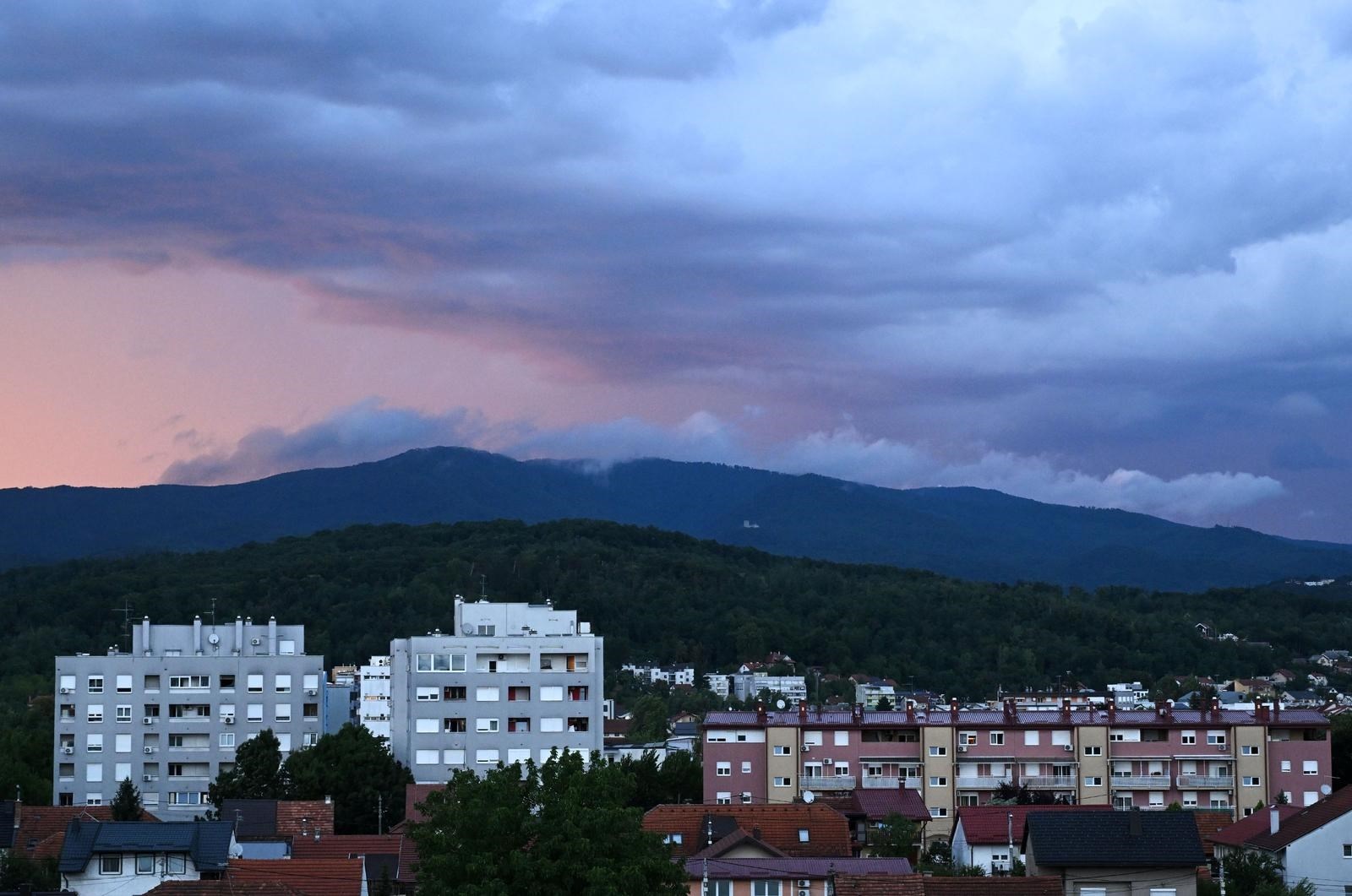 FOTO Nebo iznad Zagreba nakon nevremena