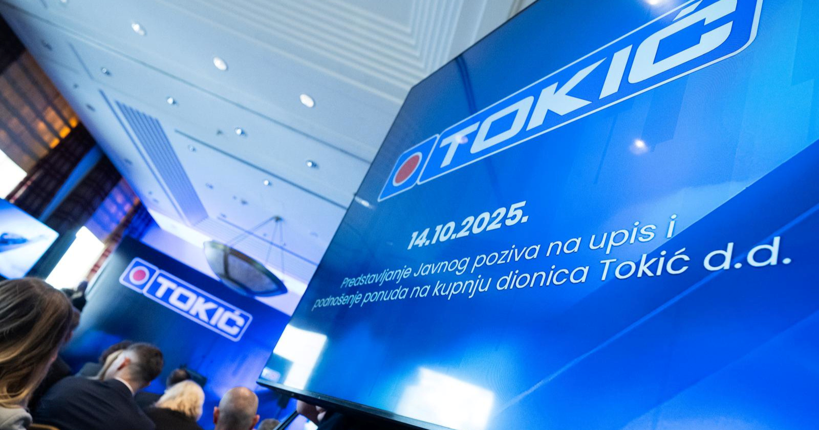 Tokić kroz IPO prikupio 23.3 milijuna eura, dionice uskoro na burzi