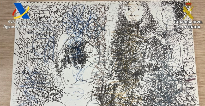 Na Ibizi zaplijenjena slika koja se pripisuje Picassu, vrijednost joj je 450.000 eura