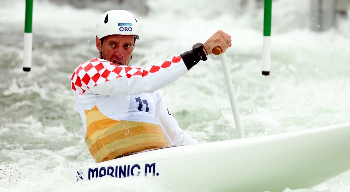 Hrvatski kanuist Matija Marinić u finalu Olimpijskih igara