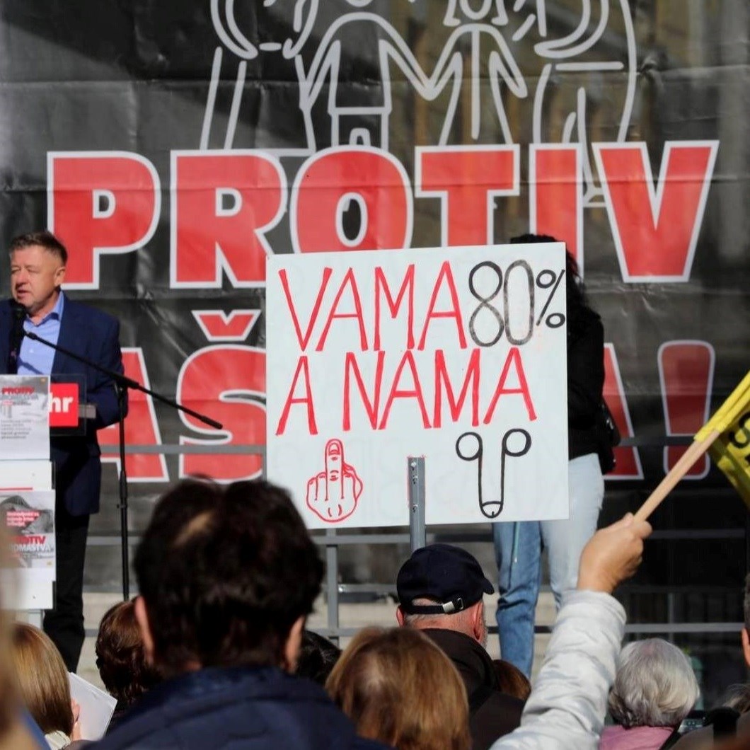 Najavljen prosvjed umirovljenika. "Možda ćemo nastaviti svaki dan do pada vlade"