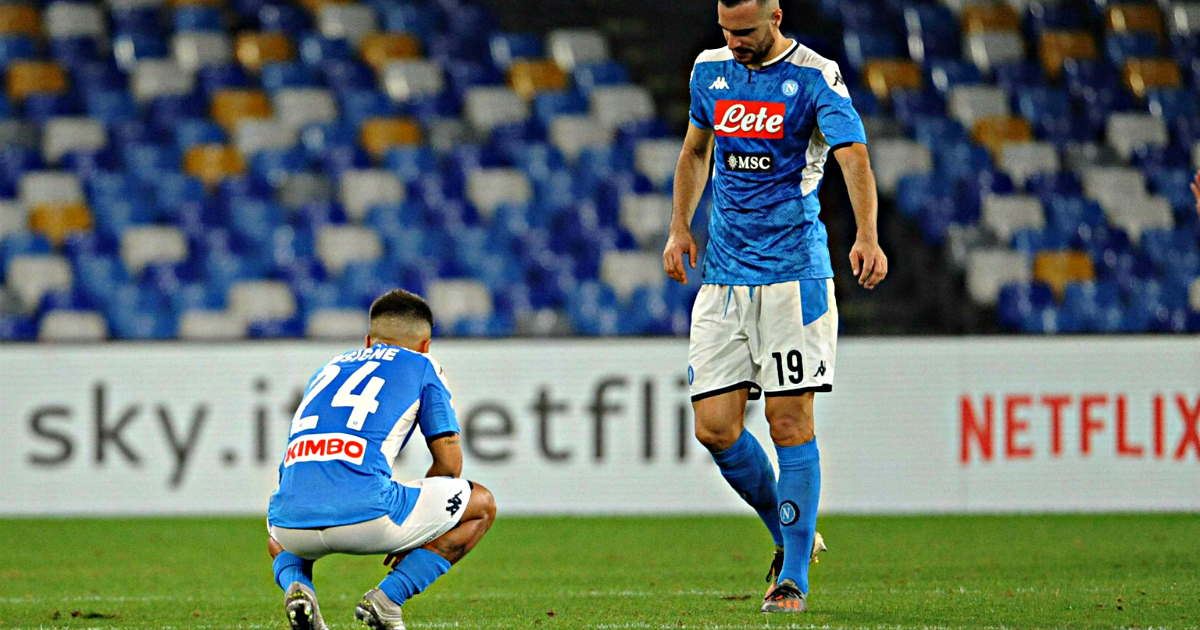 Ovaj detalj najbolje oslikava u kakvom kaosu je svlačionica Napolija