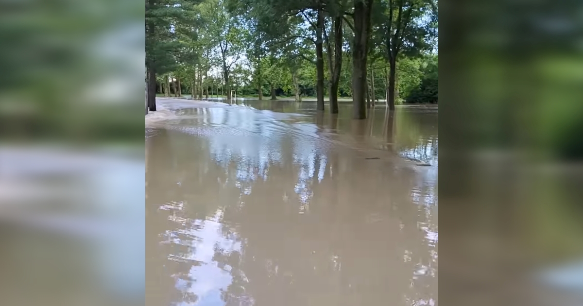 VIDEO Drava se izlila u jezero Šoderica, pogledajte