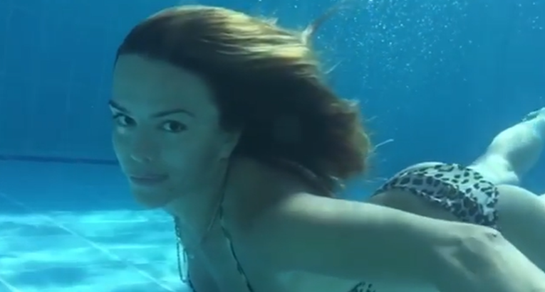 Nakon glasina da je u svađi s Igorom oko bazena, Seve objavila video: Ja samo plivam