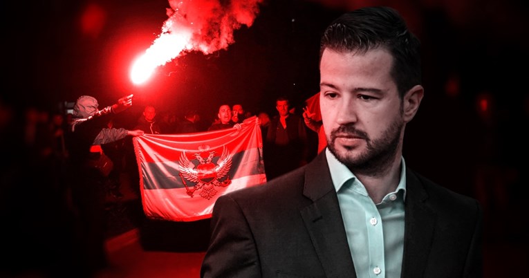 Novog predsjednika Crne Gore slavili srpskim zastavama, s tri prsta u zraku. Zašto?