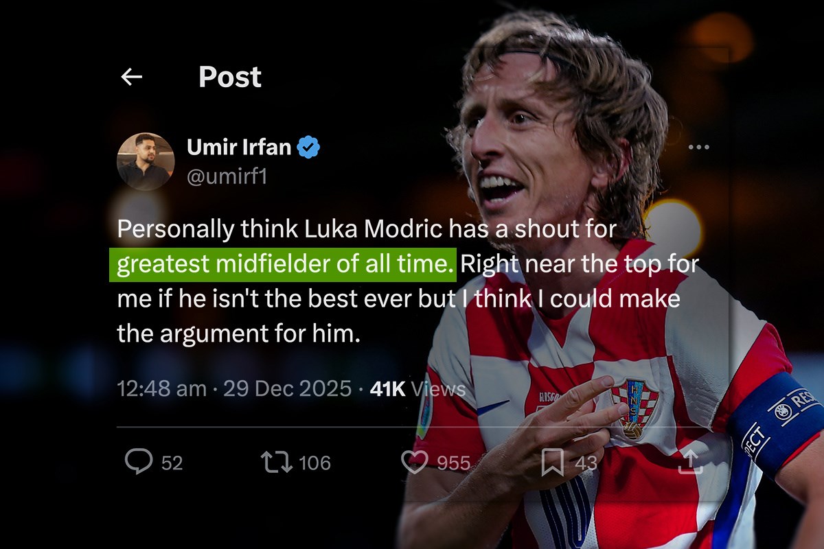 BBC-ov analitičar: Modrić je vjerojatno najveći veznjak ikad. Fanovi: Molim te, nemoj