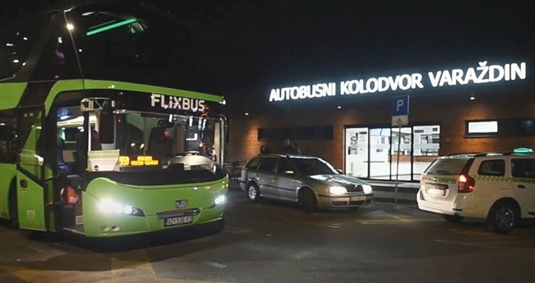 VIDEO Autobusima Flixbusa zabranjen ulazak na kolodvor u Varaždinu