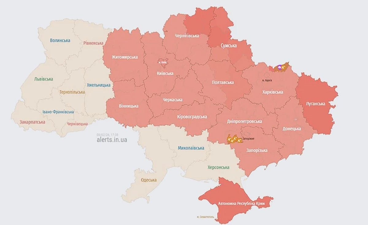 Rusija balističkim projektilima napala Kijev