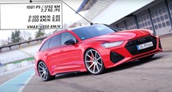 VIDEO Ovako vozi Audi snažan preko 1000 KS