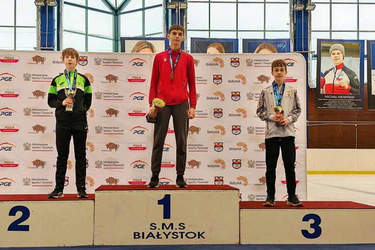 Hrvatski brzoklizač Ante Iličić osvojio prvo mjesto na natjecanju u Poljskoj