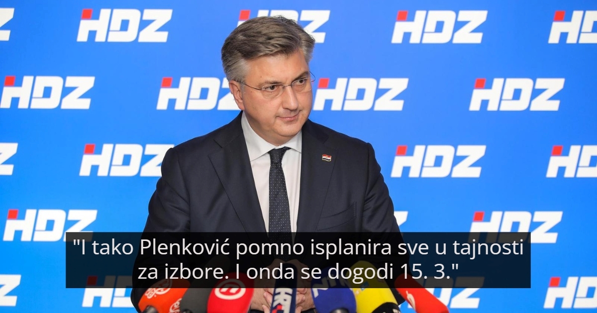 Tviteraši brutalno sprdaju Plenkovića: "Ne mogu se prestati smijati"