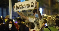 Španjolska ekstremna desnica prosvjedovala zbog mjera u Madridu