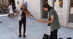 VIDEO Argentinci na ulicama Splita svirali Oliverovu pjesmu, Hrvati oduševljeni