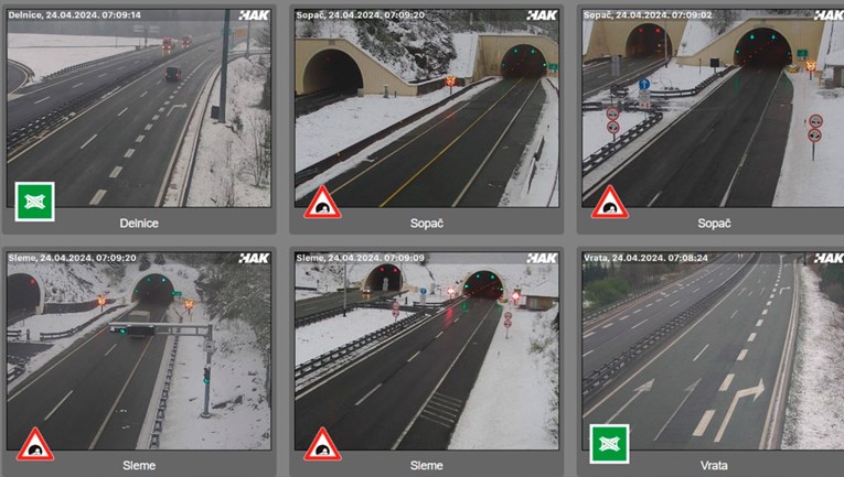 U Gorskom kotaru je snijeg, ali ceste su čiste