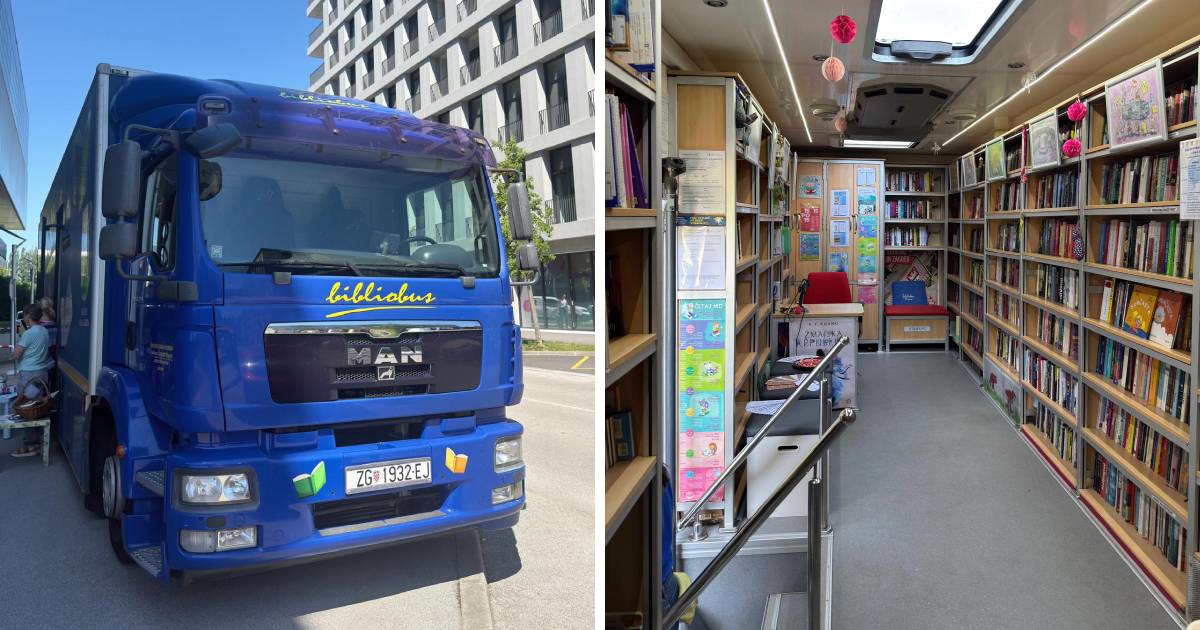 VIDEO Legendarni bibliobus obilježio svoj dan, uskoro će 50 godina. Posjetili smo ih